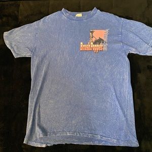 Wrangler Brush Popper T Shirt (Size L)